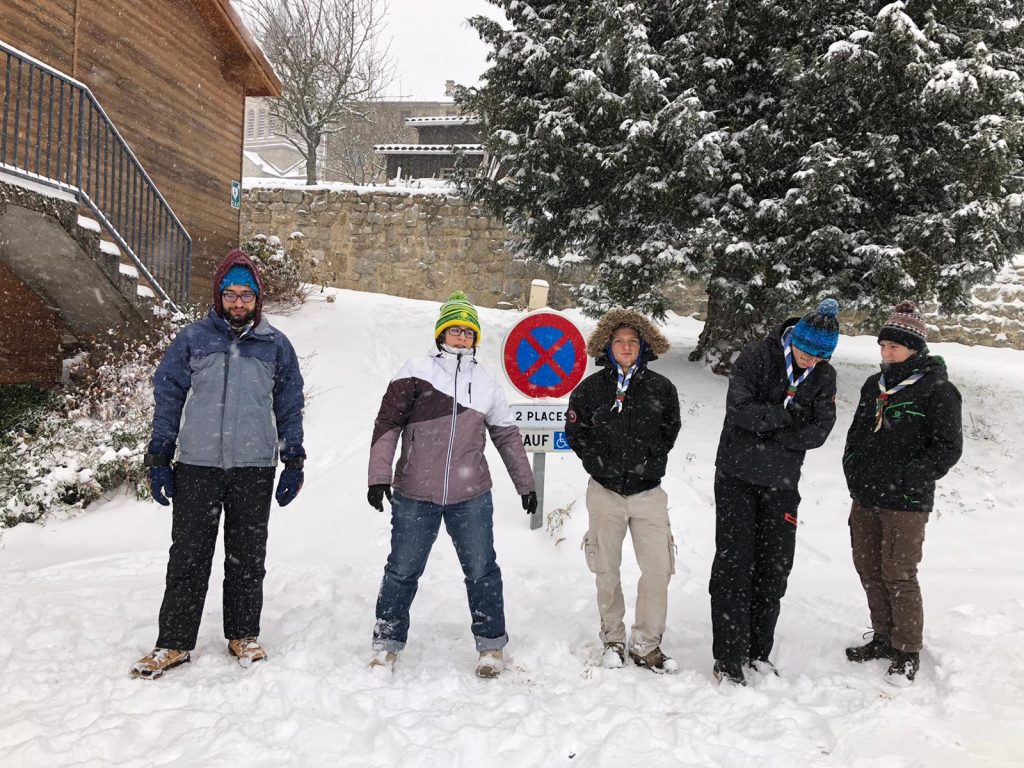 Quelques photos des WE de novembre ( à St Régis du Coin sous la neige ) et de décembre aux Echandes